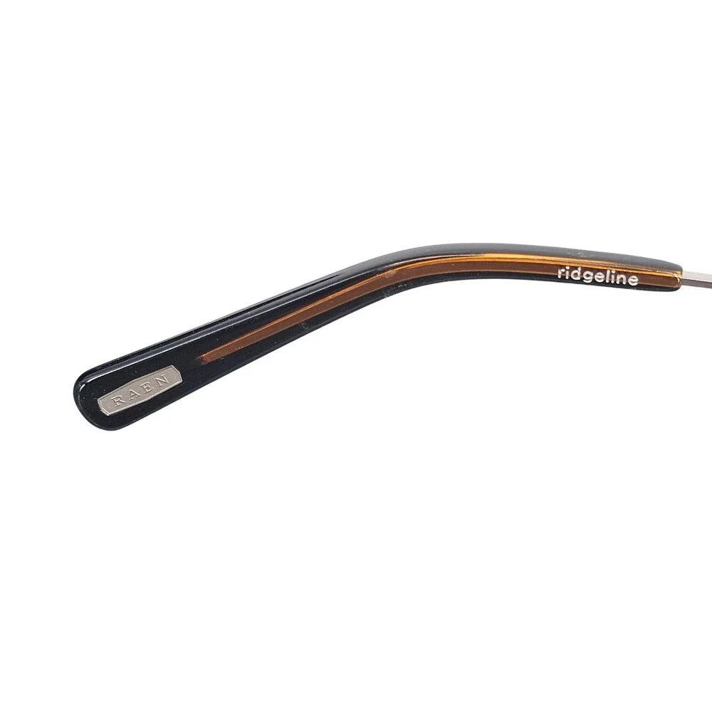 RAEN Benson Sunglasses Silver Ridgeline Round Metal Frames Smoke Lens 51‑21‑145